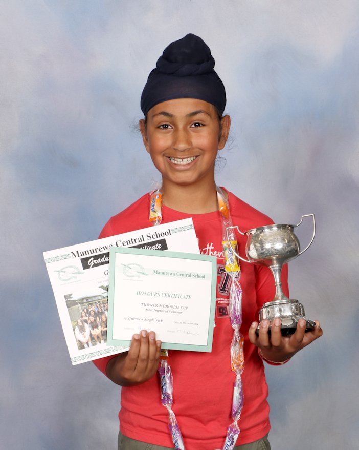 Picture of Most Improved Swimmer Recipient